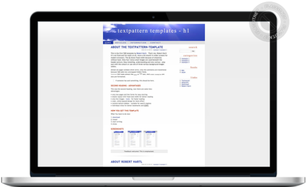 Textpattern Templates – hartl.info